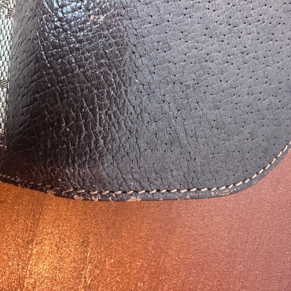 GUCCI HORSEBIT 1955 GG SUPREME CANVAS LEATHER ZIP AROUND CLUTCH WALLET - Picture 8 of 8